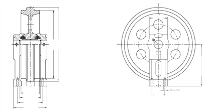 EC55 Idler